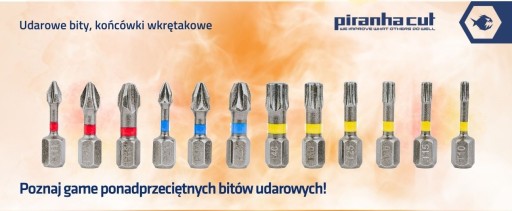 Nárazový bit PiranhaCut Bit PZ1 25mm