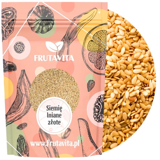 ZLATÉ ĽANOVÉ SEMIENKO 1KG 1000G ZLATÝ ĽAN NA SCHUDNUTIE ČREVA