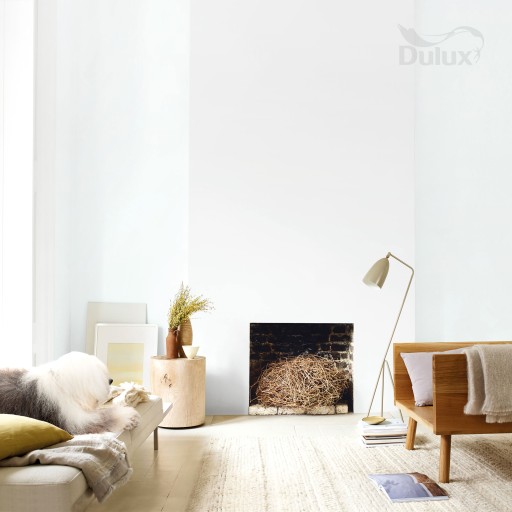 Dulux Absolútna biela farba na steny a stropy 1L
