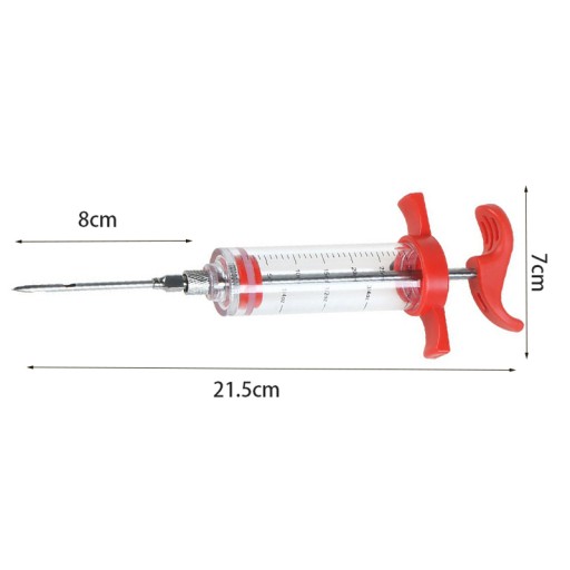 INJEKTOR NA MÄSOVÉ INJEKTORY 30ml NA SUZENÉ MÄSO ŠUNKA