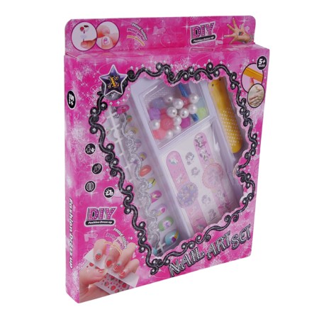 CREATIVE NAIL BEAUTY SET + NÁLEPKY