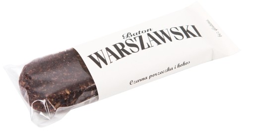 VARŠAVA BATON Čierne ríbezle a kokos 50g