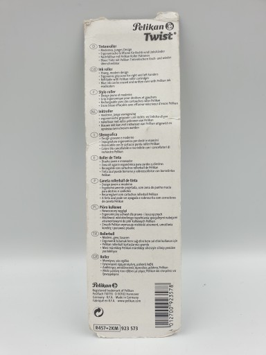 PELIKAN Roller pero + 2 modré náplne POMARA