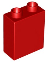 LEGO DUPLO 76371 TEHLA 1x2x2 červená NOVINKA (10g)