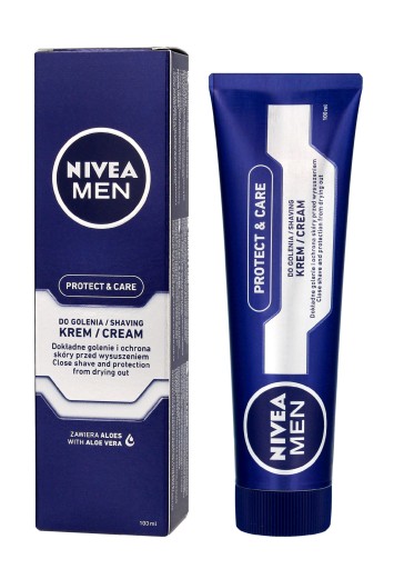 Krém na holenie NIVEA Protect & Care