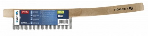 Oceľová kefa 6x15 Hogert HT3B626
