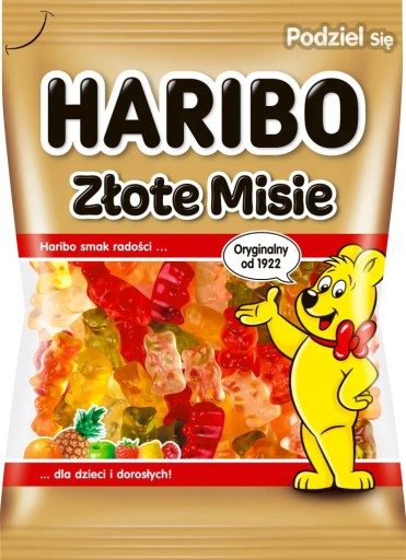 HARIBO ZLATÝ MEDVEĎ MEDVEĎ ŽELÉ 85 g