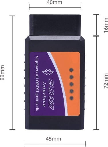 ROZHRANIE BLUETOOTH ELM327 ODB2 ELM 327 Z POĽSKA