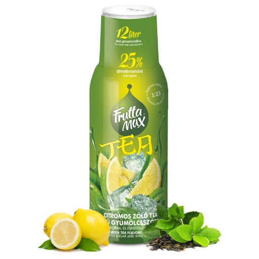 Fruttamax Ice Tea Lemon Light sirup 500 ml do sódy CO2 BEZ CUKRU