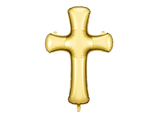Communion Cross fóliový balón - 91 x 63 cm