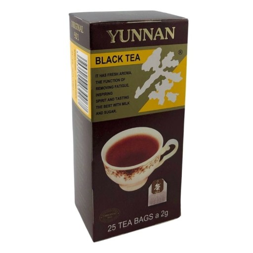 YUNNAN Čierny čaj ČIERNY ČAJ B901 Express 25 VRECOV