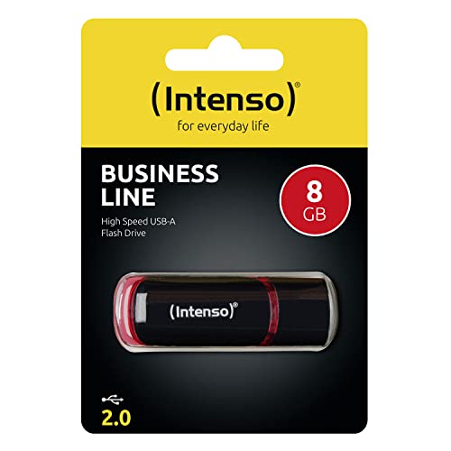 Intenso Business Line USB 2.0 8Gb čierna/červená (3511460)