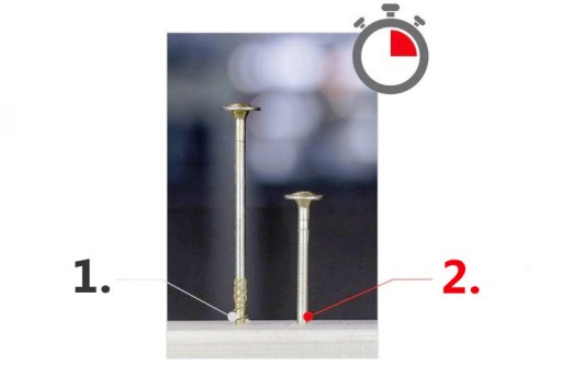 TESÁRSKE SKRUTKY DO DREVA 4,5x40 TAPERED TORX 250 ks WKCS-45040 KLIMAS