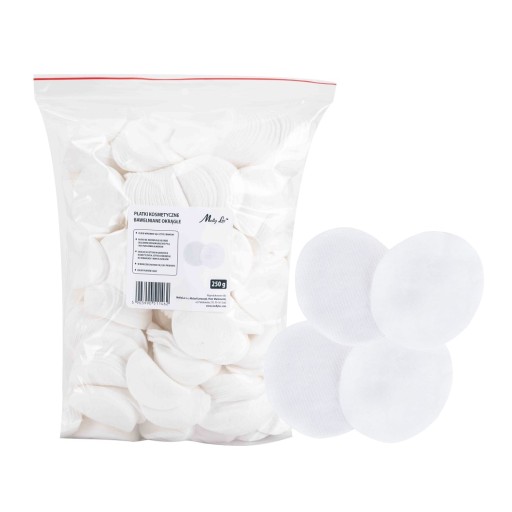 Guľaté bavlnené kozmetické tampóny 250 g