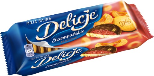 Lu Delicje šampanské marhuľové 147 g