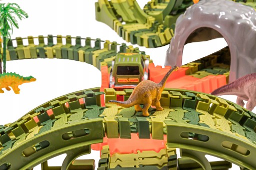 AUTÍČKO NA AUTOdráhu DINOSAUR PETLA 260 ks.