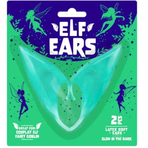 Fluorescenčné ELF UŠI halloween DEKORÁCIE