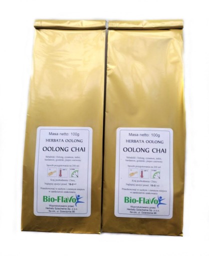 Čaj Oolong Chai 100g Bio-Flavo