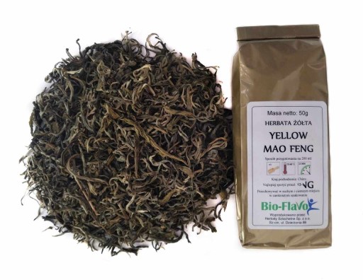 Žltý Mao Feng žltý čaj 50g Flavo