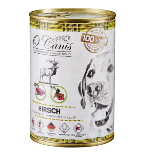 O'Canis Jelenie mäso s pohánkou 400g