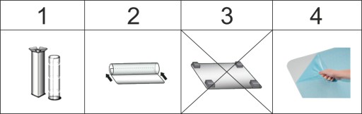 PODLOŽKA OCHRANNÁ PODLOŽKA STOLÍK 60x40 1MM