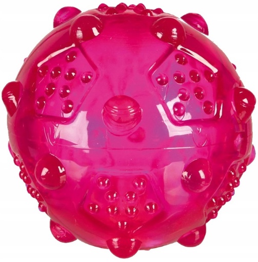Trixie LOPTA, TERMOPLASTICKÁ guma, Squeaky, 8cm