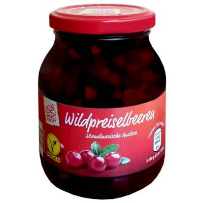 Sweet Valley Wildpreiselbeeren čučoriedka 400g