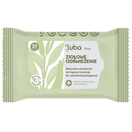 Luba Med obrúsky na intímnu hygienu 20 ks
