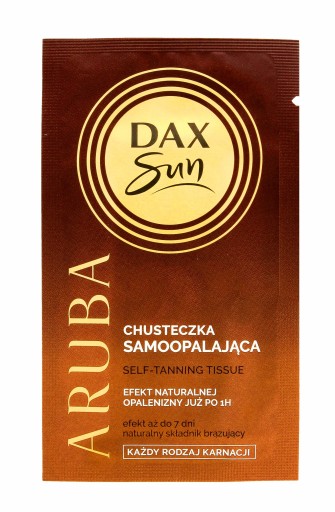 DAX Samoopaľovací obrúsok ARUBA