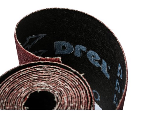 BRÚSNY PAPIER BRÚSNE HRIEČKY ROLKA 2,5 metra 115 mm P80