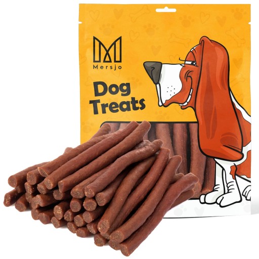 MUŠKA PRE PSA - Hovädzie kabanosy hovädzie BEZLEPKOVÉ MERSJO 500g
