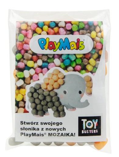 ECO PLAYMAIS MINI KAČIČKA A MINI SLON SET EKOLOGICKÝCH BLOKOV