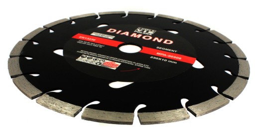 DIAMANTOVÝ DISK NA keramiku BETONOVÁ KOCKA 230x22,2