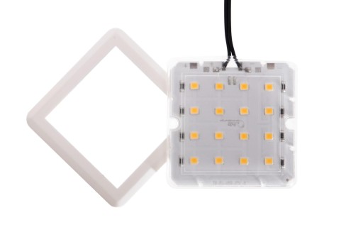 SQUARE MESH LED 1,5W SQUARE 2 NEUTRAL BIELA