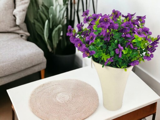 Umelá Petúnia Pelargonium Surfinia Kvety na balkón 1 ks - fialová