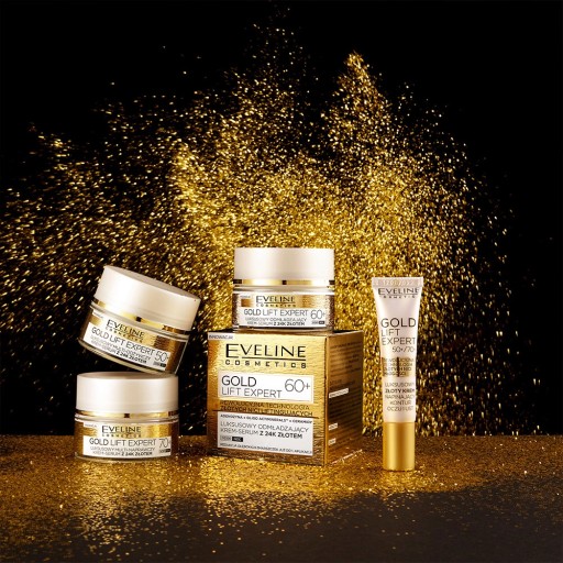 Krém-sérum Eveline Cosmetics Gold Lift Expert 24K
