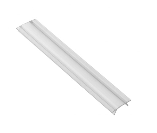 Mliečny kryt na glax LED profil /2m/ PA-OSMLGL