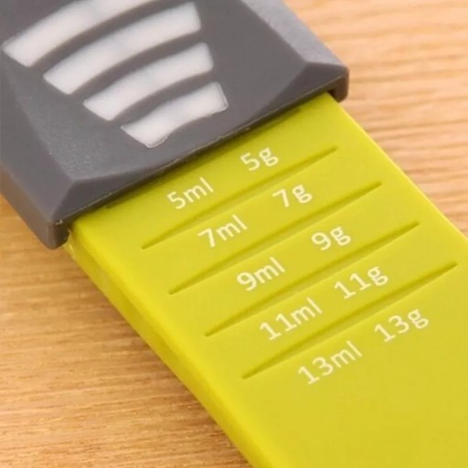 KUCHYŇSKÁ ODMERNÁ LYŽIČKA HMOTNOSŤ gramy mililiter gramy ml LYŽIČKA S ODMER.