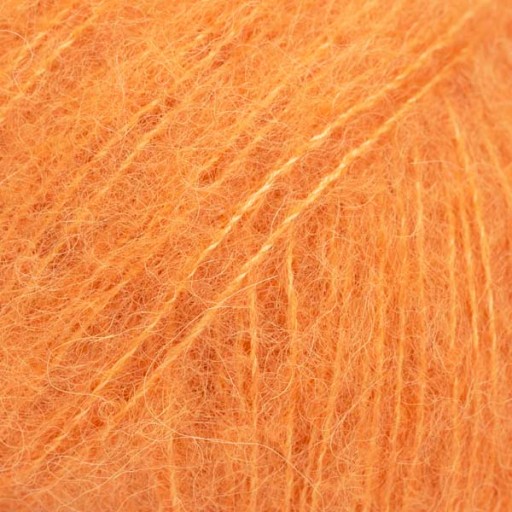 Priadza Drops Brushed Alpaca Silk 29 Tangerine