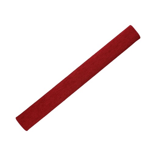 Prémiový krepový papier 108 tmavočervený