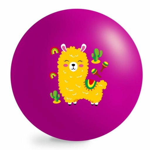 Gumová loptička 23cm JUMPOPO zvieratko pre deti