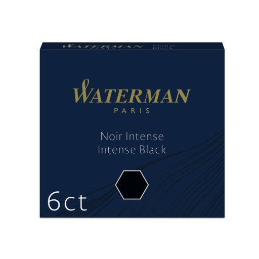 Náplne s čiernym atramentom Waterman
