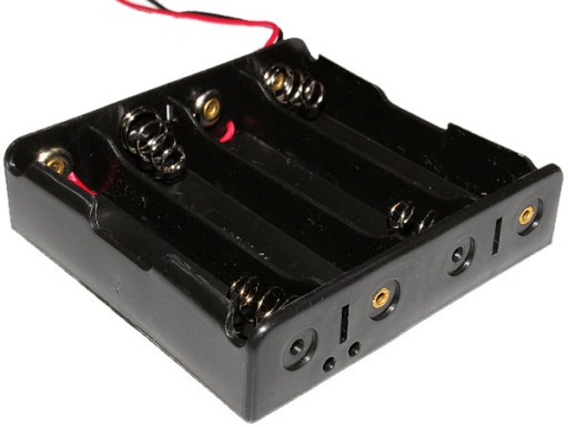 KOŠÍK 4 X 18650 LI-ION KÁBLE KOŠÍK 3,7V