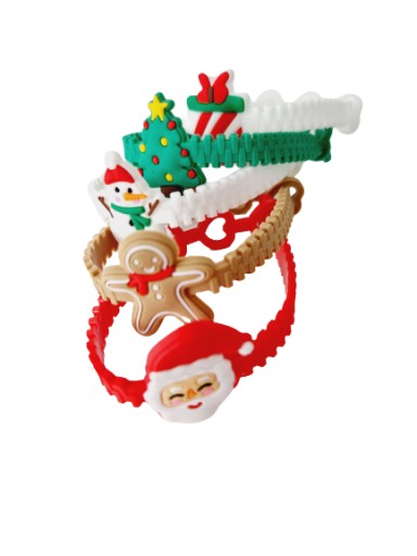 VIANOČNÝ NÁRAMOK NÁRAMOK SANTA'S DARČEK SANTA VIANOCE