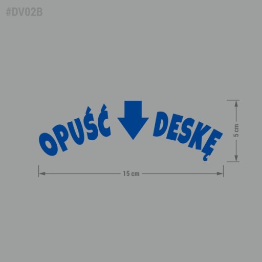 Nálepka - Spodná doska 5x15