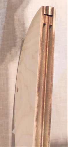 3D polkruhová základňa makramé - 20 cm