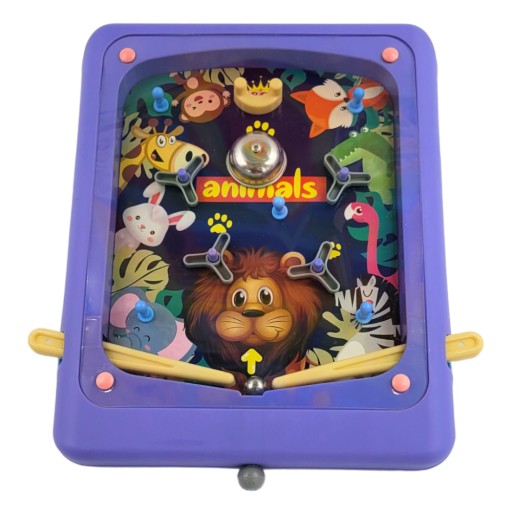 ZRUČNOSTNÁ HRA PINBALL fialová FLIPPER
