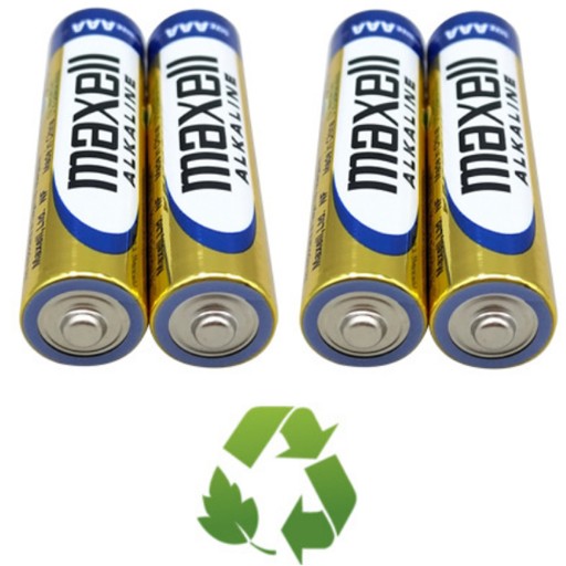 BATÉRIE 4 KS ALKALICKÉ BATÉRIE MAXELL LR03 AAA 1,5V
