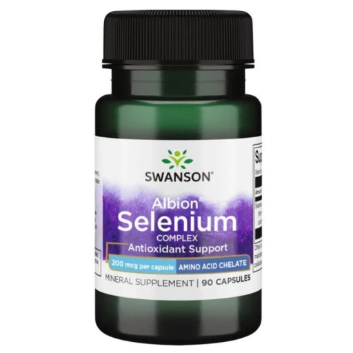 SWANSON ALBION SELENIUM CHELATE 200 mcg 90 KAPSULÍ