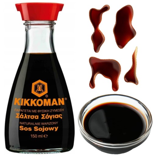 Kikkoman japonská sushi sójová omáčka 150 ml dávkovač